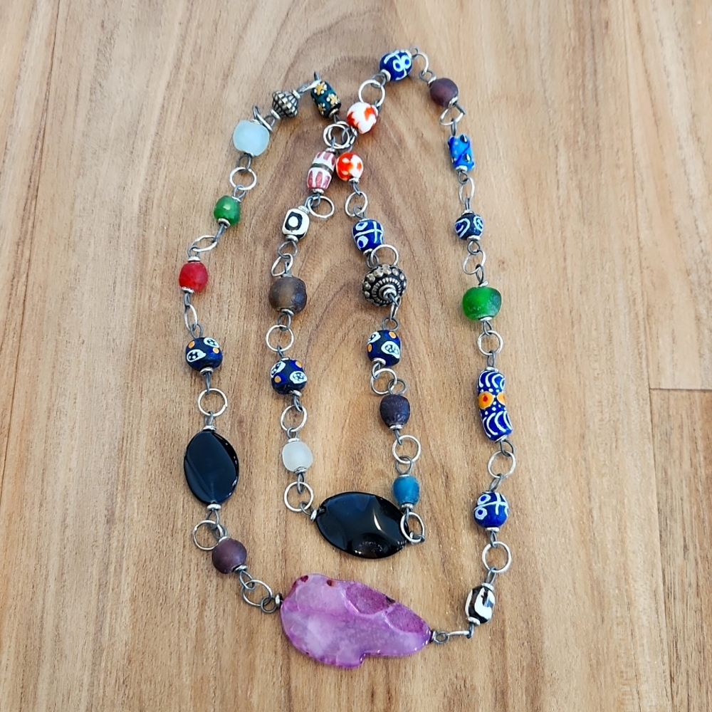 Dignity Designs Handmade African Beaded Necklace